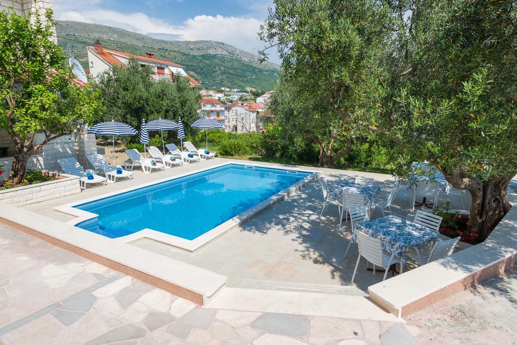 Villa Tomasovic With Pool In Ποντστράνα Εξωτερικό φωτογραφία